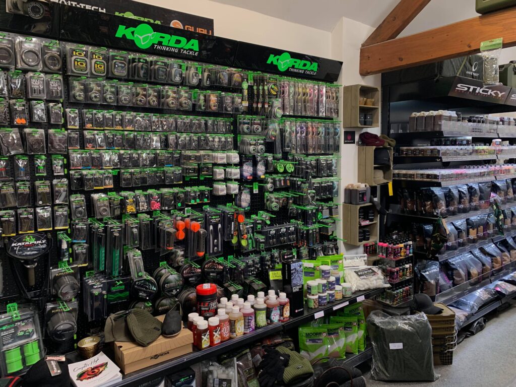 The Tackle Shop – Stafford Moor Fishery & Holidays